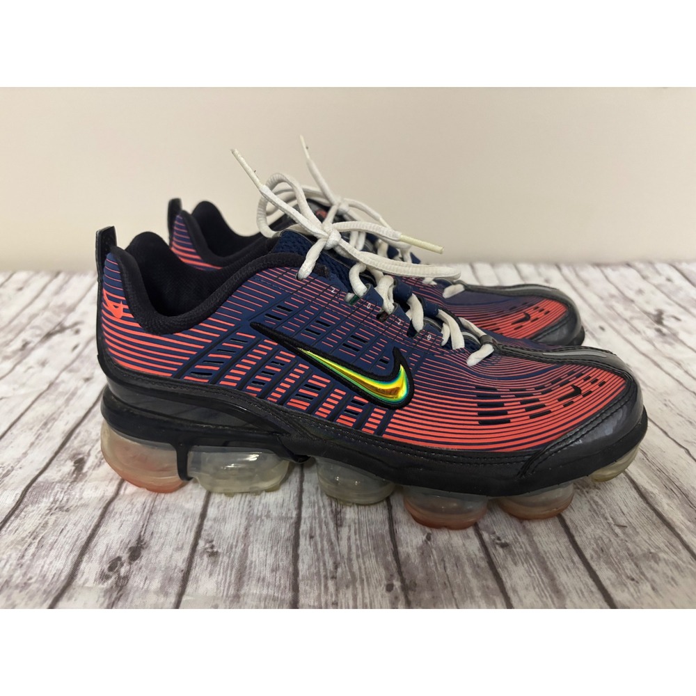 Nike Air Vapormax 360 Navy Blue Pink Iridescent Sneakers CK2719-400 Womens 8.5